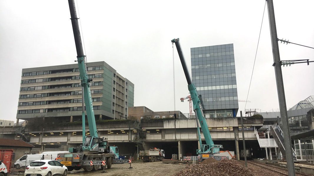 Chantier JFB Levage à Rennes